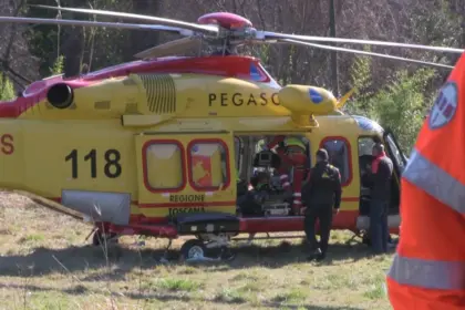 Travolto dal rischio: 60enne cade col parapendio a Diecimo
